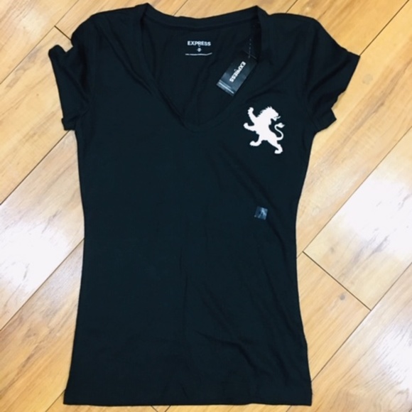 Express black new with tags shirt top tee - Picture 1 of 1